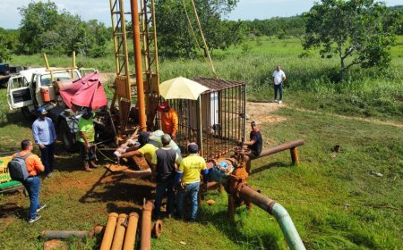 BARALT: Reactivan pozo de agua  en Las Leonas