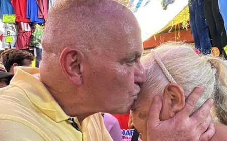 Comerciantes a Di Martino: "Te queremos como Alcalde"