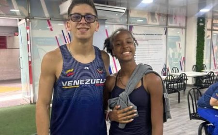 Oro, plata y bronce se trajeron Santiago Quintero y Ana Cera de Paraguay