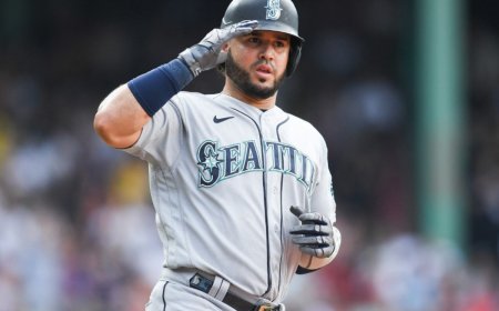 Eugenio Suárez volvió a Seattle