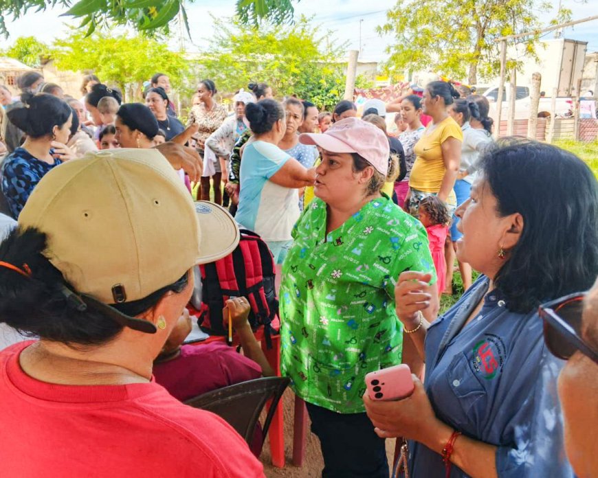 Gobierno Bolivariano atiende a los afectados por las lluvias de Barranquitas