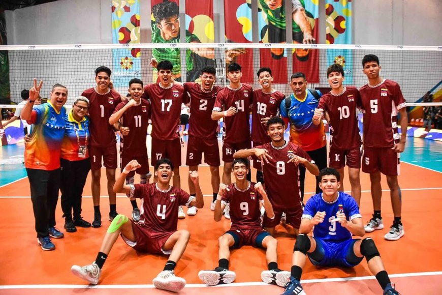 PANAMERICANO DE VOLEIBOL U19: Primer triunfo de Venezuela
