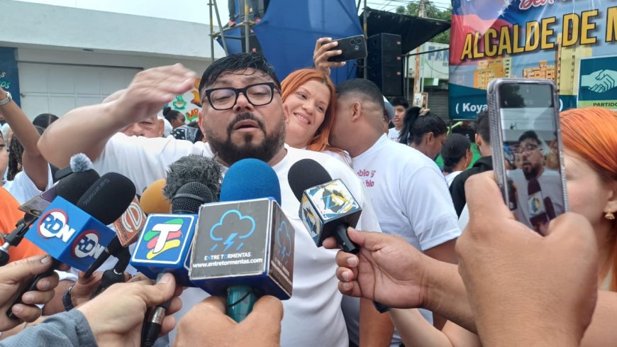¡El joyak conecta! Angel Gallardo ahora va por la alcaldía de Maracaibo 