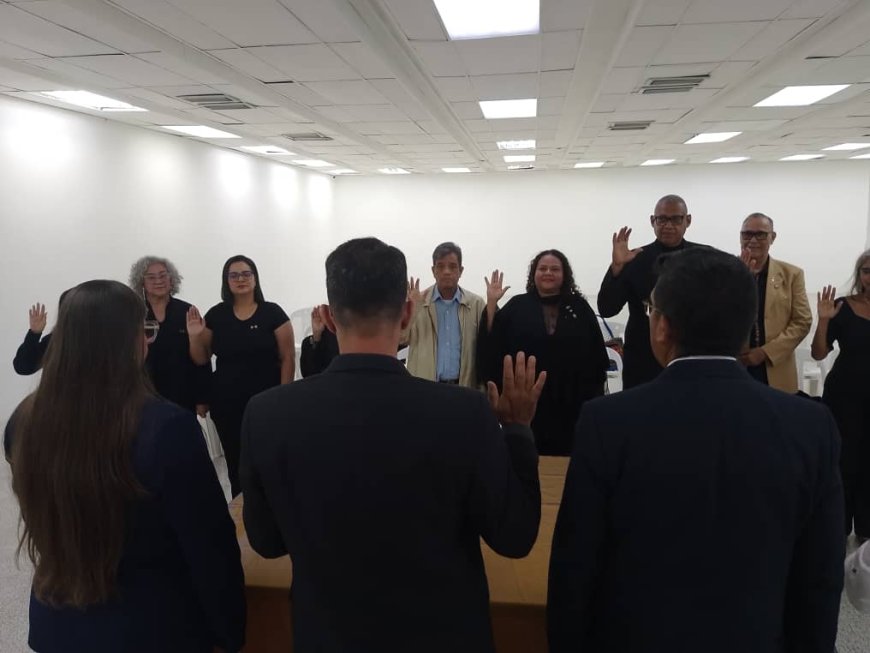 Juramentaron Junta Directiva del Club de Leones Maracaibo Ciudad del Sol 