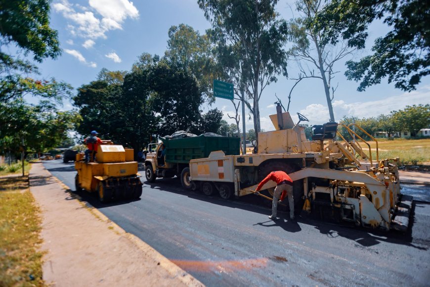 Plan Regional de Asfaltado llegó a Machiques