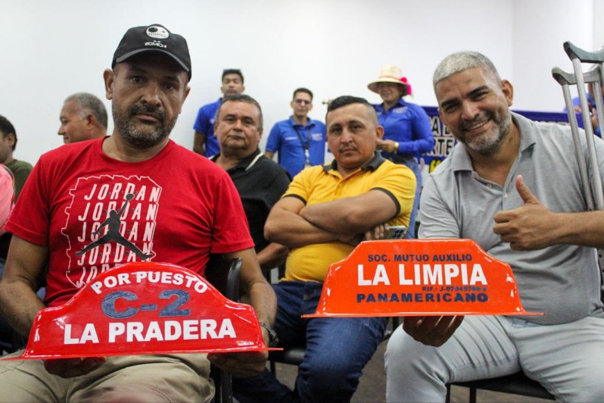74 líneas de transporte de Maracaibo se restearon con Di Martino