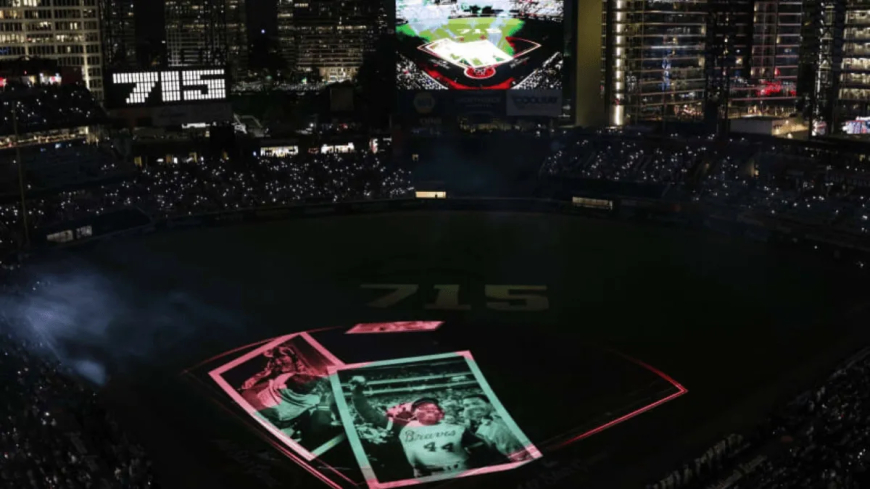 "Se ha ido, es el 715": El épico homenaje rendido a Hank Aaron