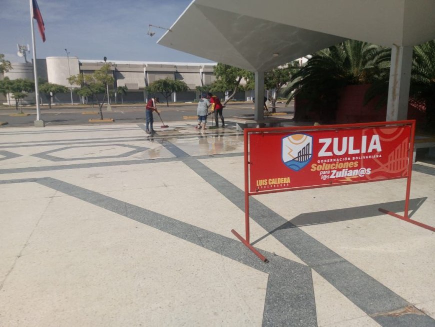 El Parque Rafael Urdaneta quedó como un catirito