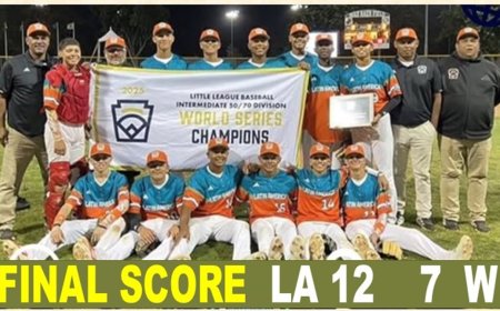 Con paliza a los gringos, Flor Amarillo campeón mundial invicto de Pequeñas Ligas