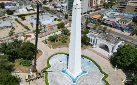 Di Martino arrancó con 410 toneladas asfaltado en 5 de Julio