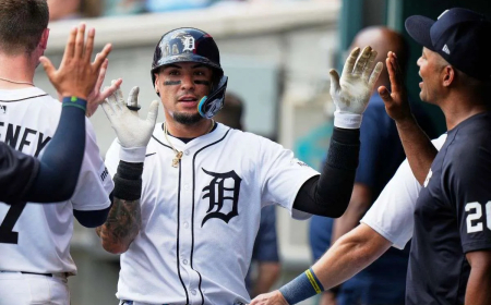 Gleyber clave en el triunfo de Detroit