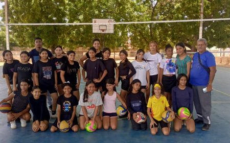 Con Las Guerreras de La Sabana se organiza el voleibol en Marcial Hernández