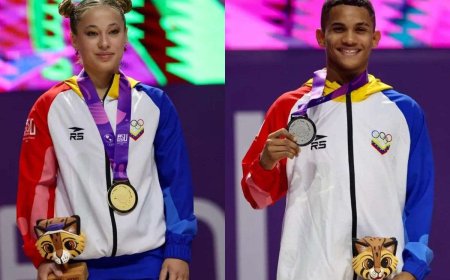 Doblete dorado venezolano brilló en Panamericano de Pesas