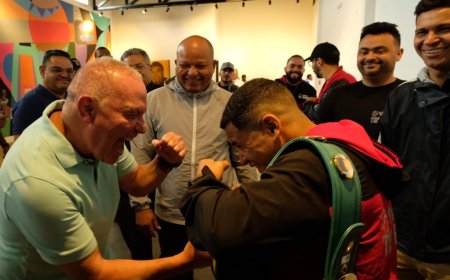 Alcalde Di Martino: “Campeón Mundial de boxeo Cañizales defenderá su título en Maracaibo"