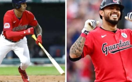 Gabriel Arias y Brayan Rocchio, los únicos hits en blanqueo de Tampa a Cleveland