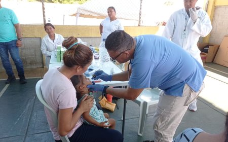 A la parroquia Venancio Pulgar llevó atención a la salud el gobernador Caldera