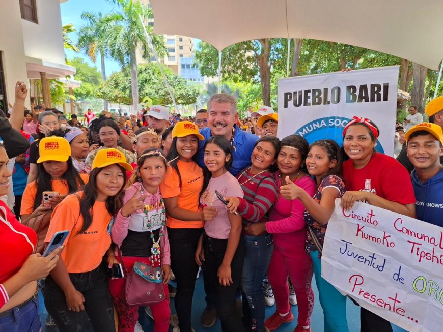Gobernador Caldera entrega financiamiento a 156 circuitos comunales