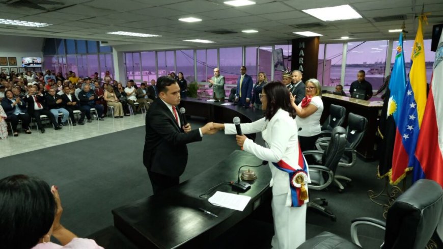 "Este equipo de trabajo no se puede equivocar": Jessy Gascón preside el Concejo Municipal de Maracaibo
