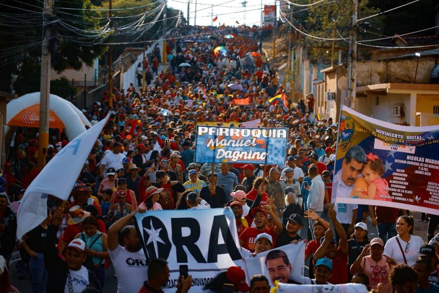El Zulia junto a sus gobernantes alzó su voz por la paz y contra amenazas imperiales