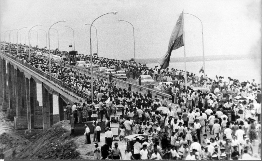 El puente sobre el Lago Rafael Urdaneta