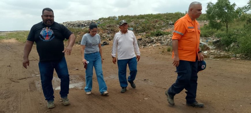 Viceministra de Gestión de la Basura inspeccionó el Relleno sanitario La Ciénaga