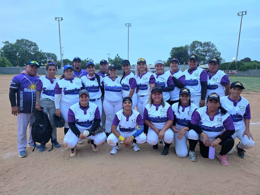 COPA DEPORTE SOY: Sureñas reaccionó y dejó en el campo a Zulianas
