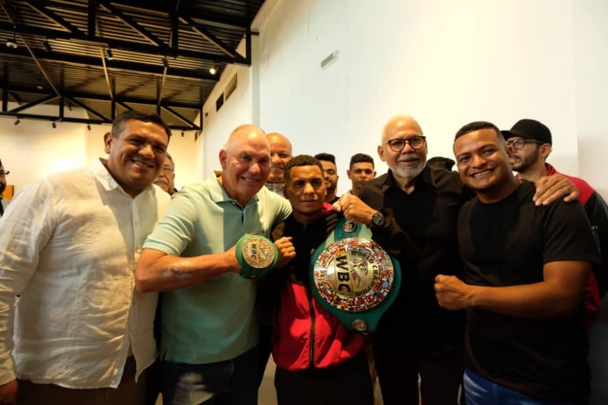 Alcalde Di Martino: “Campeón Mundial de boxeo Cañizales defenderá su título en Maracaibo"