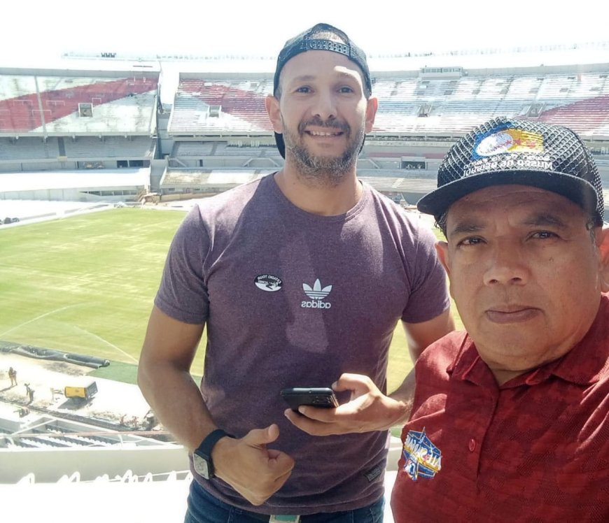 El Pepazo en el Argentina-Venezuela desde Buenos Aires