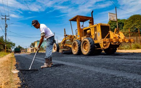 Arrancó en Cabimas Plan Estadal de Asfaltado con 5 mil toneladas en caliente