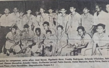 Hace 63 años béisbol juvenil zuliano se cubrió de gloria