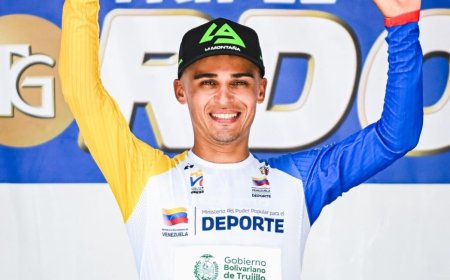 Luis Mora ganó para Trujillo el título de la 62va Vuelta a Venezuela