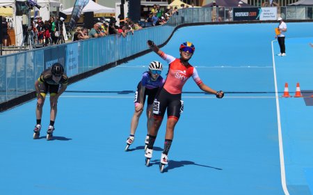 Patinadora venezolana sigue arrasando en Europa