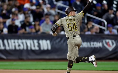 Freddy Fermín mandó a volar su quinto