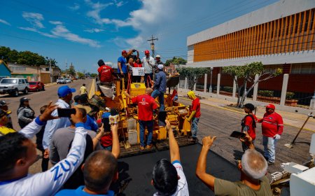 Chiquinquirá y Juana de Ávila beneficiados con asfaltado de Gobernación en avenida Universidad 