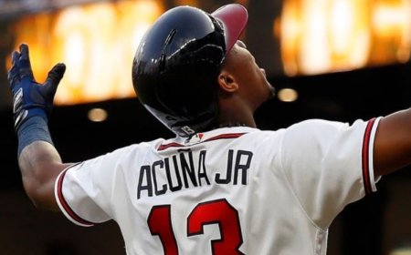 Acuña con toletazo fue la guía de Atlanta