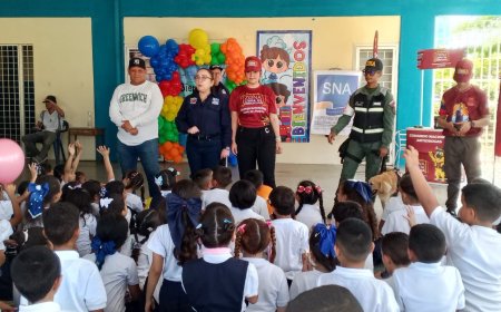 Gobernación del Zulia y Frente Preventivo inician nuevo año escolar con abordaje en la E.B.N. San Francisco.