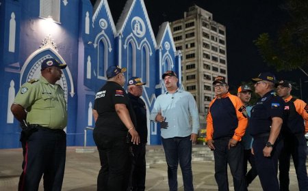 Gobernador Caldera evaluó daños: Activo sistema nacional de gestión de riesgos tras los sismos