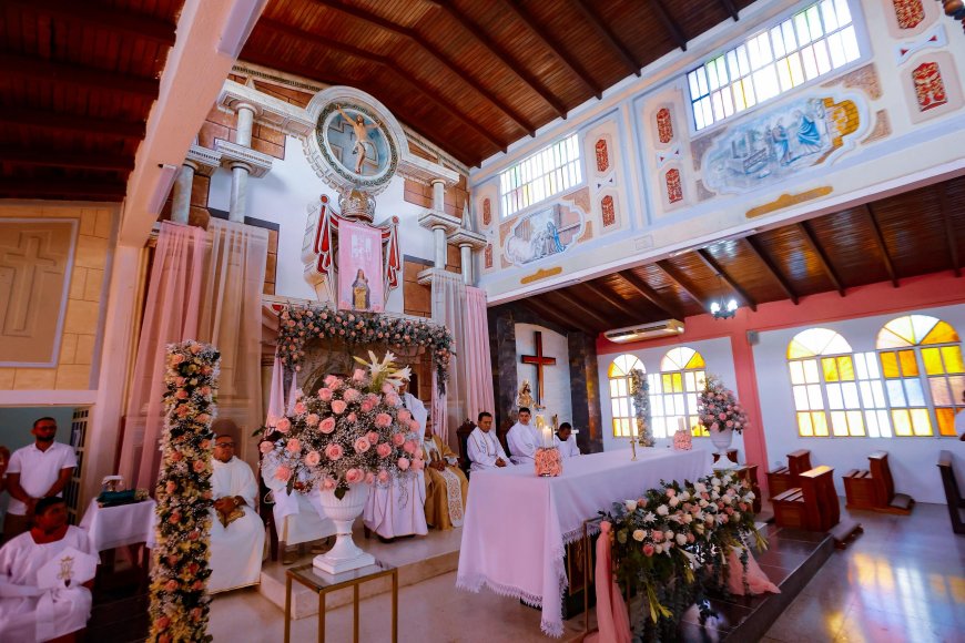 Con la bendición de Santa Rosa de Lima llegó el Plan Cayapa de la Salud a Francisco Javier Pulgar