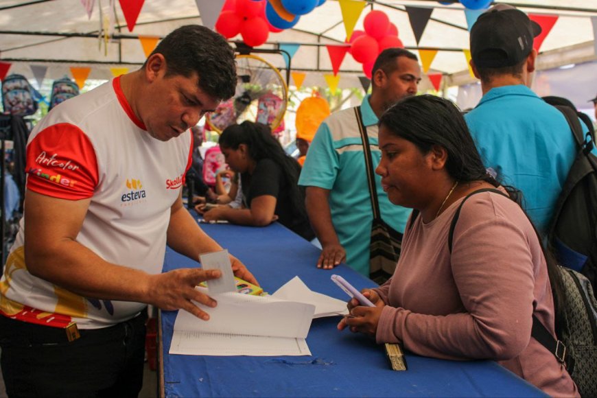 Una Feria Escolar que le resuelve al pueblo marabino