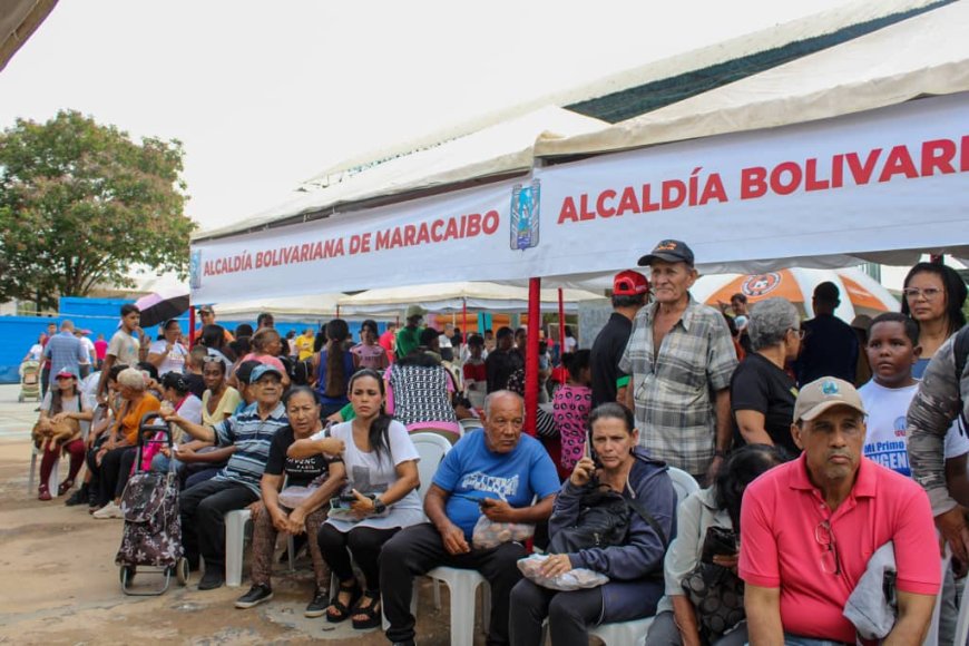 En Cristo de Aranza más de mil familias beneficiadas en la Megajornada Integral de Di Martino