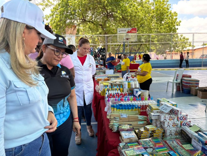 “Regreso a clases” solidario brindó la gobernación a los zulianos con su Feria Escolar 2025