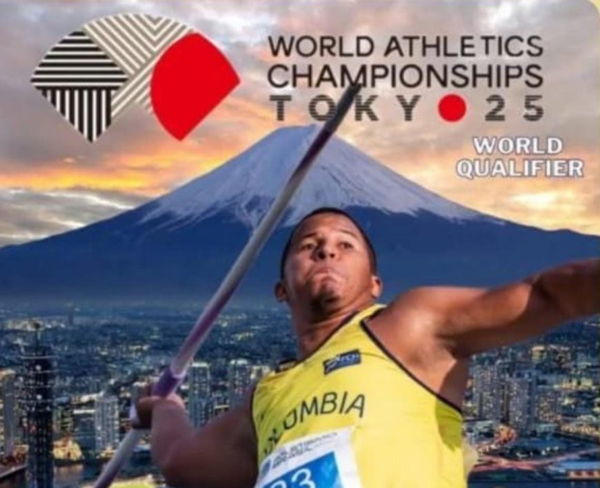 Zuliano competirá por Colombia en el Mundial de Atletismo en Tokyo, Japón