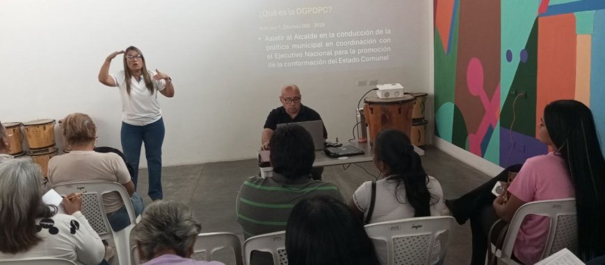Alcaldía de Maracaibo capacita a promotores sociales para impulsar el estado comunal