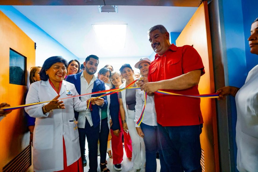 Gobernador Caldera inauguró dos pabellones y reactiva cinco cupos de UCI en el Hospital General del Sur