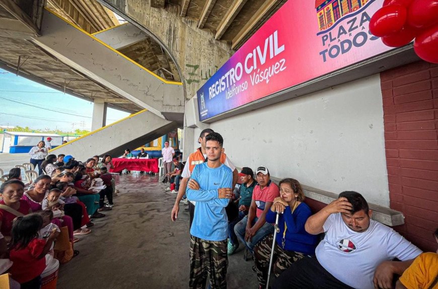 Soy venezolano otorgó actas de nacimiento extemporáneas a niños y niñas en Maracaibo