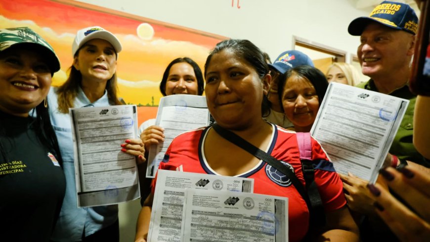 Soy venezolano otorgó actas de nacimiento extemporáneas a niños y niñas en Maracaibo