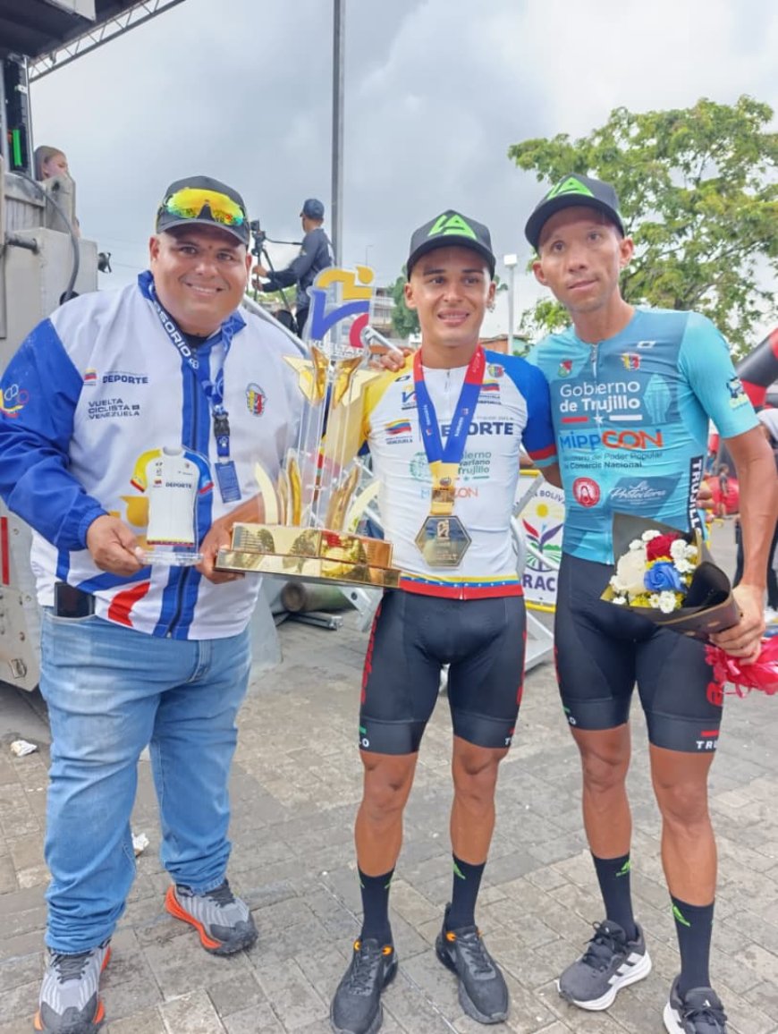 Luis Mora ganó para Trujillo el título de la 62va Vuelta a Venezuela