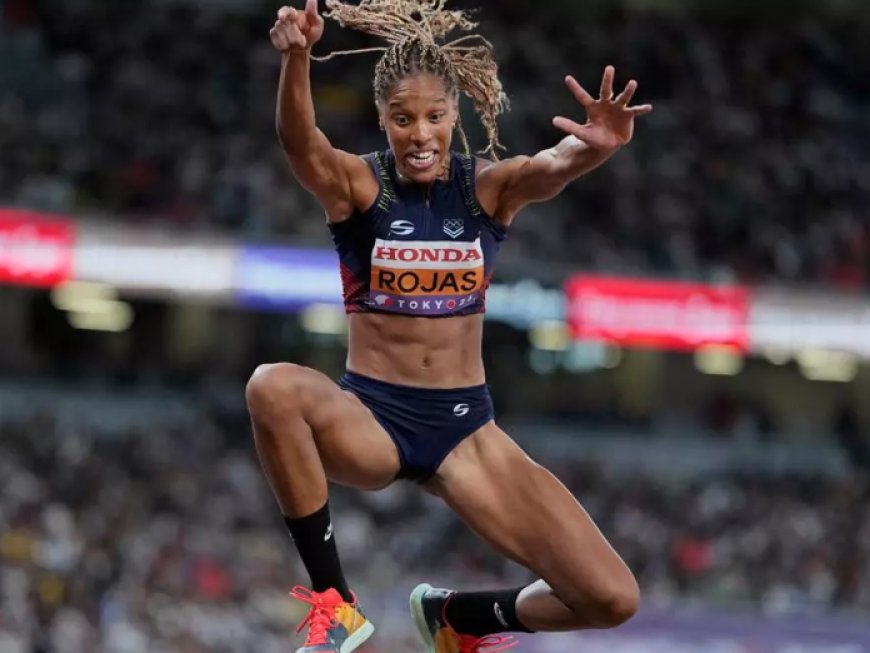 La Reina del Salto Triple volvió