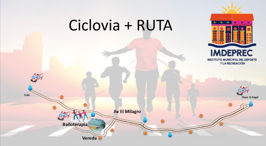 Vuelve la Ciclovía este domingo para que se active a una vida más saludable