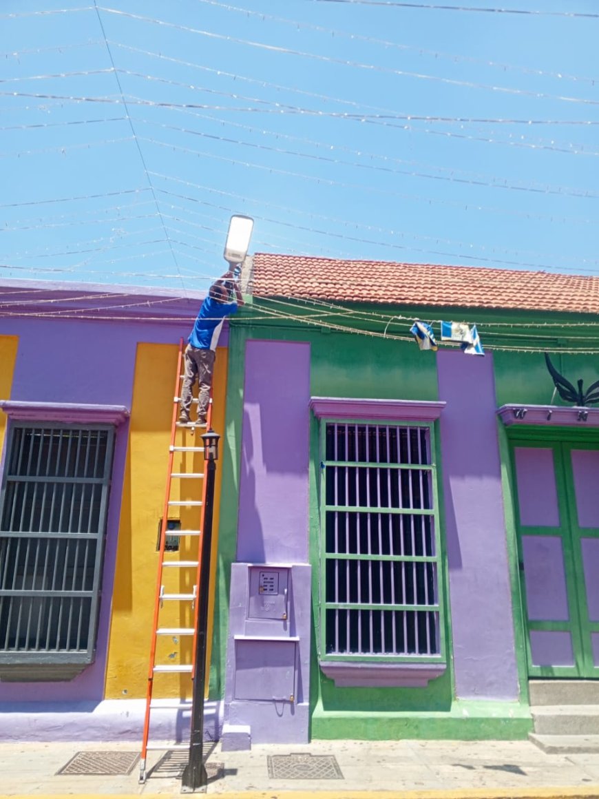Di Martino iluminó otros 4 kilómetros de alumbrado público de Maracaibo